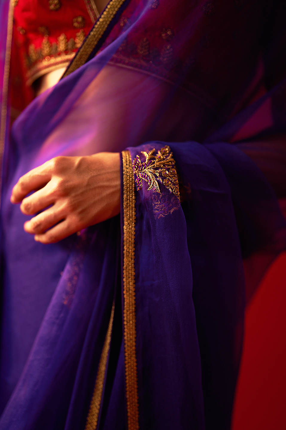 Jameelah Saree (Purple)