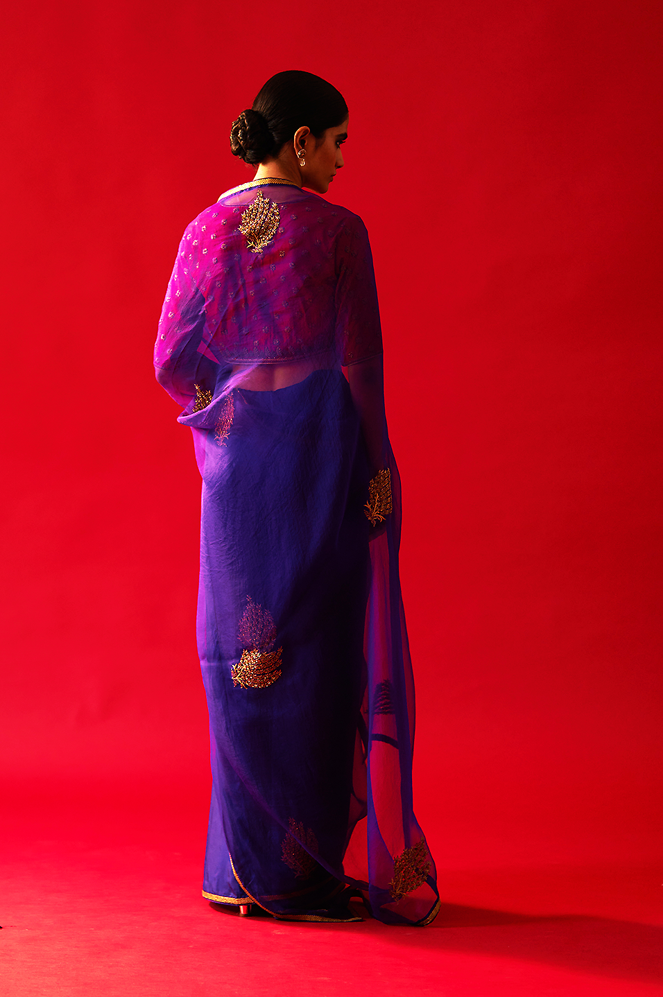 Jameelah Saree (Purple)