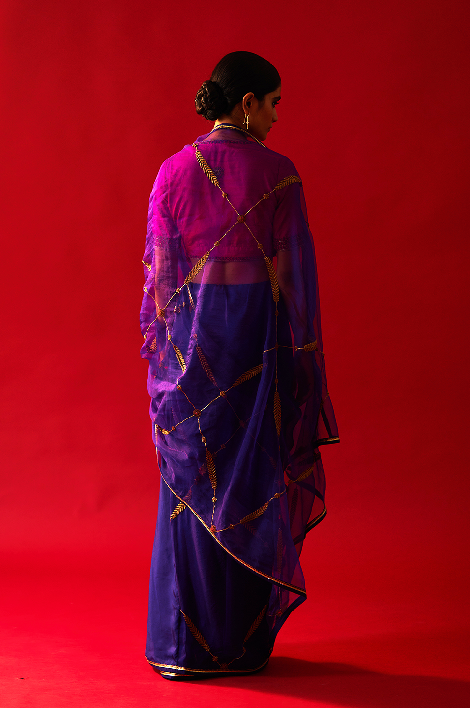 Sabaa Saree (Purple)