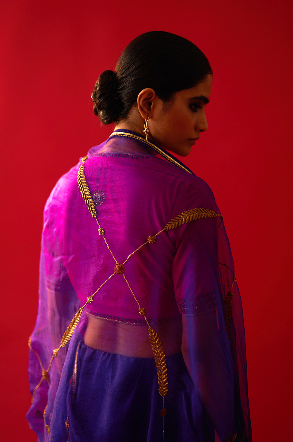 Sabaa Saree (Purple)