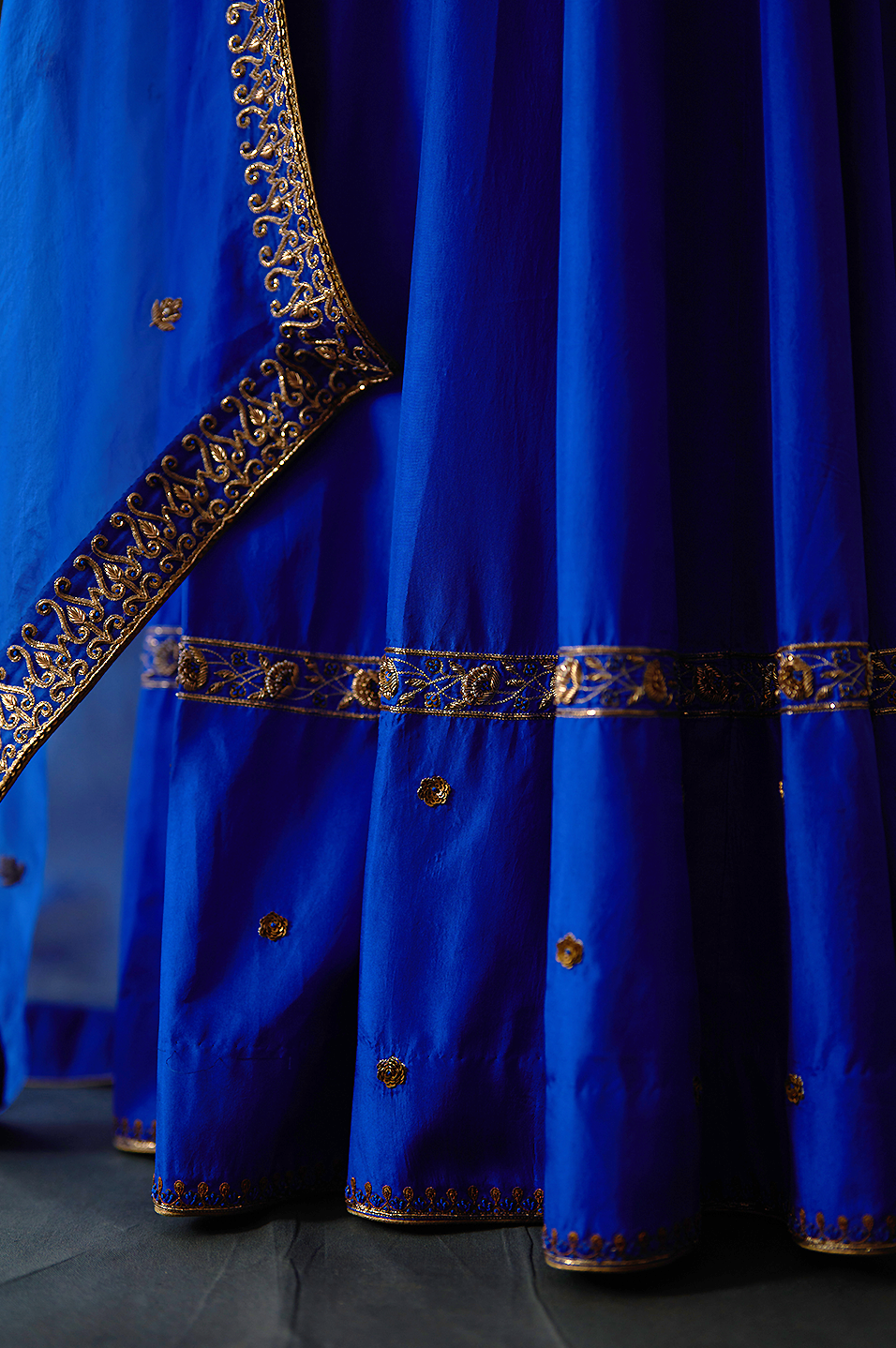 Shabnam Lehenga Set (Electric Blue)