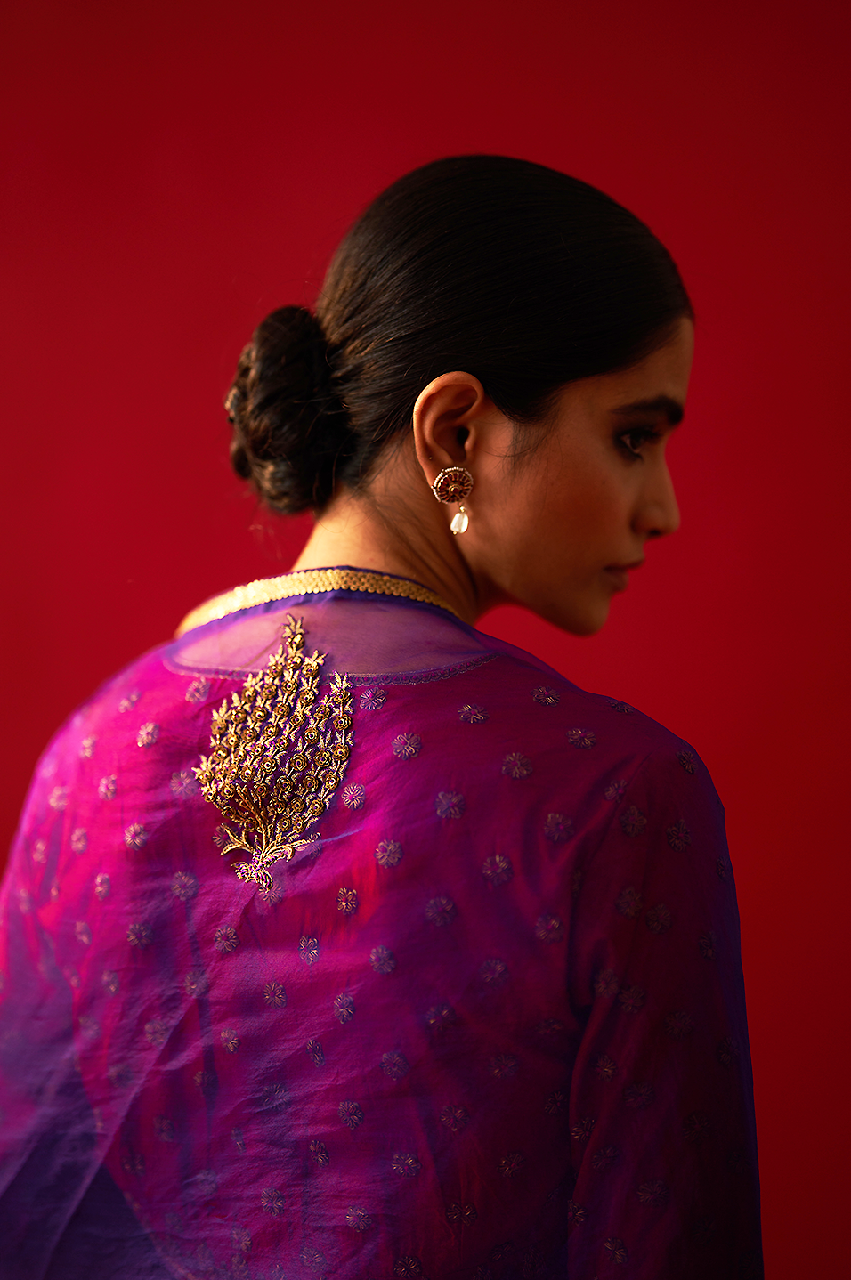 Jameelah Saree (Purple)