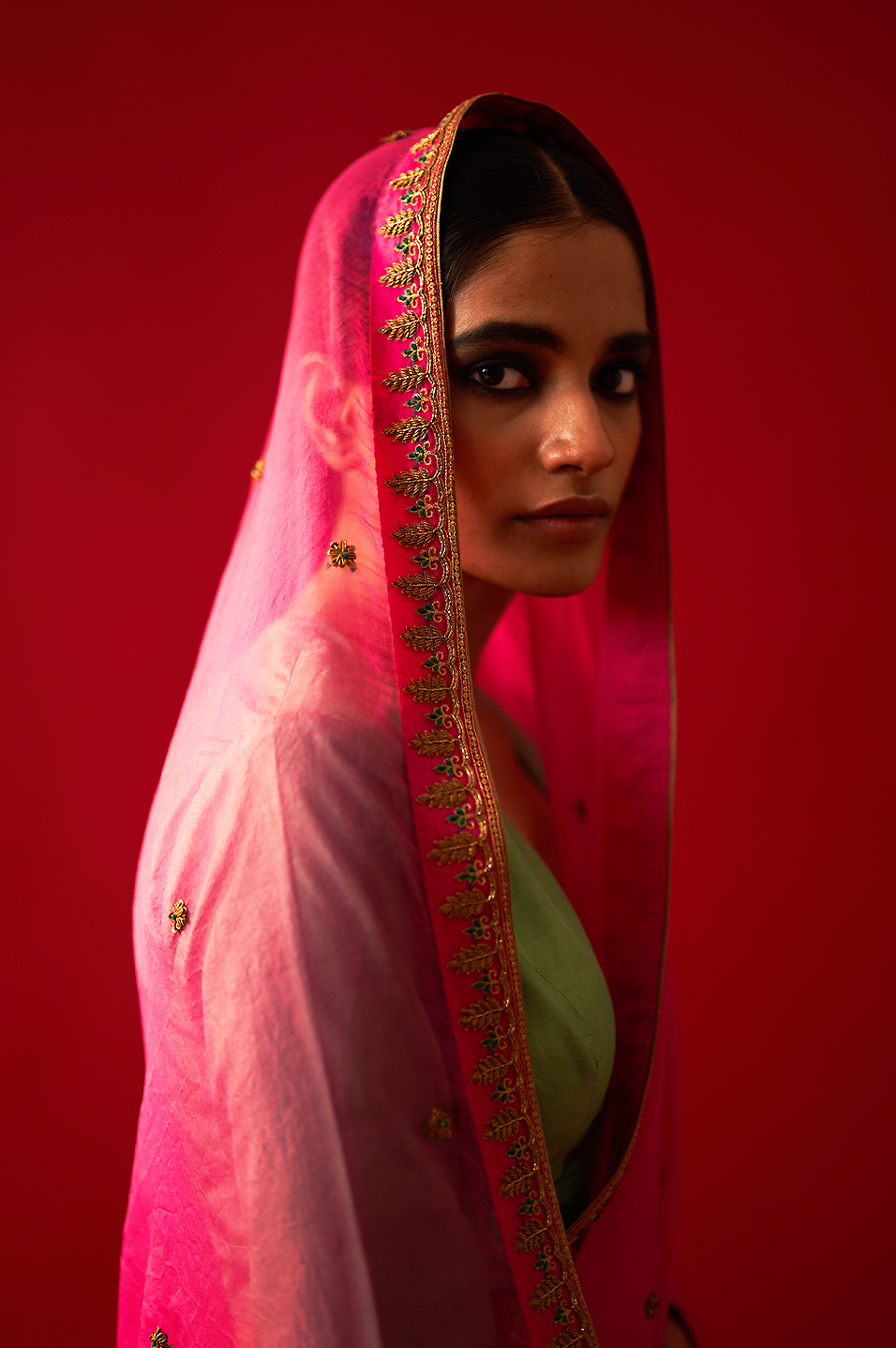 Tamara Saree (Rani Pink)