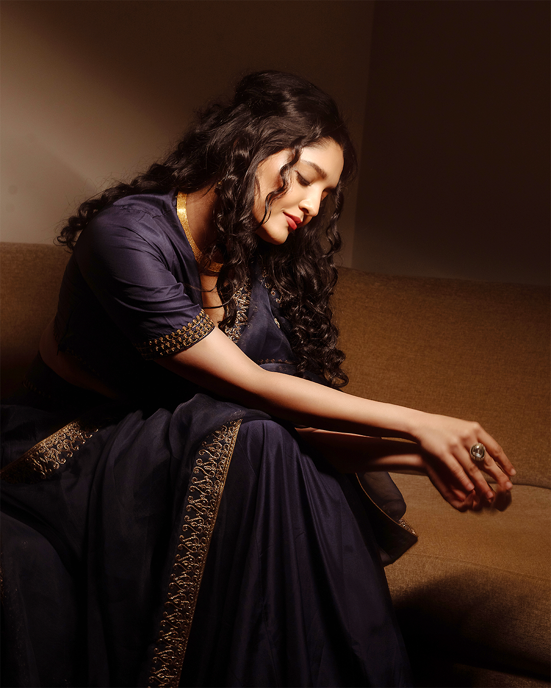 Shabhnam Lehenga Set INDIGO