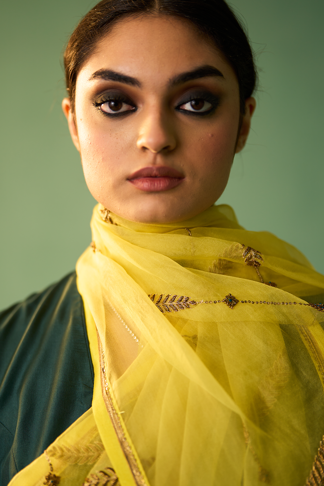 Sabaa Saree - Light Yellow