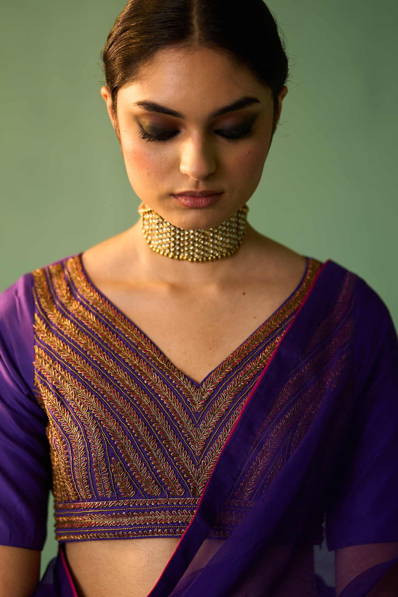 MAYRA SAREE - PURPLE