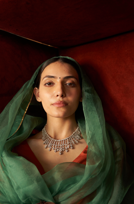 NAILA SAREE (FOREST GLOW)