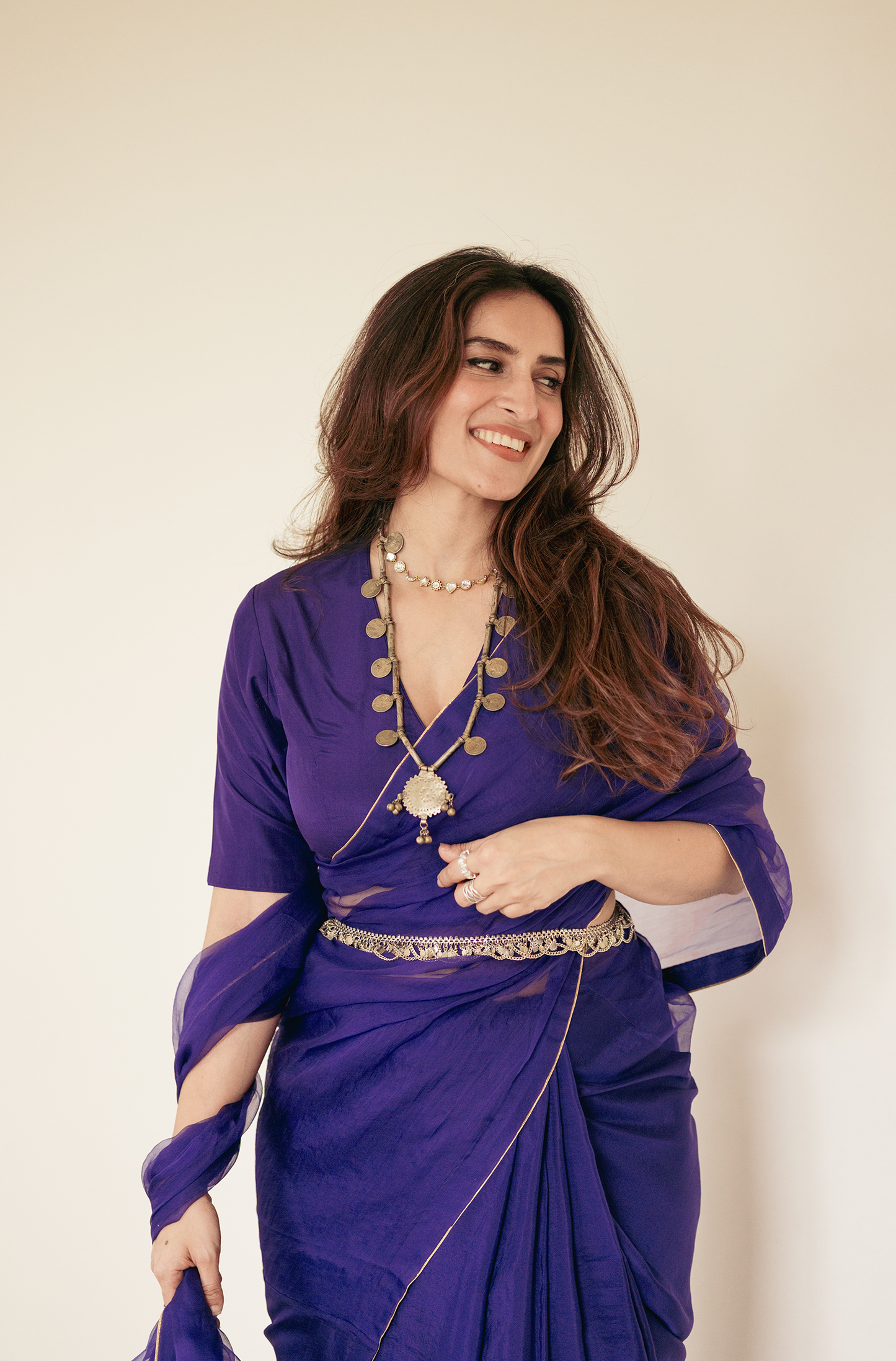 NAILA SAREE (AMETHYST DUSK) URMI DAGA