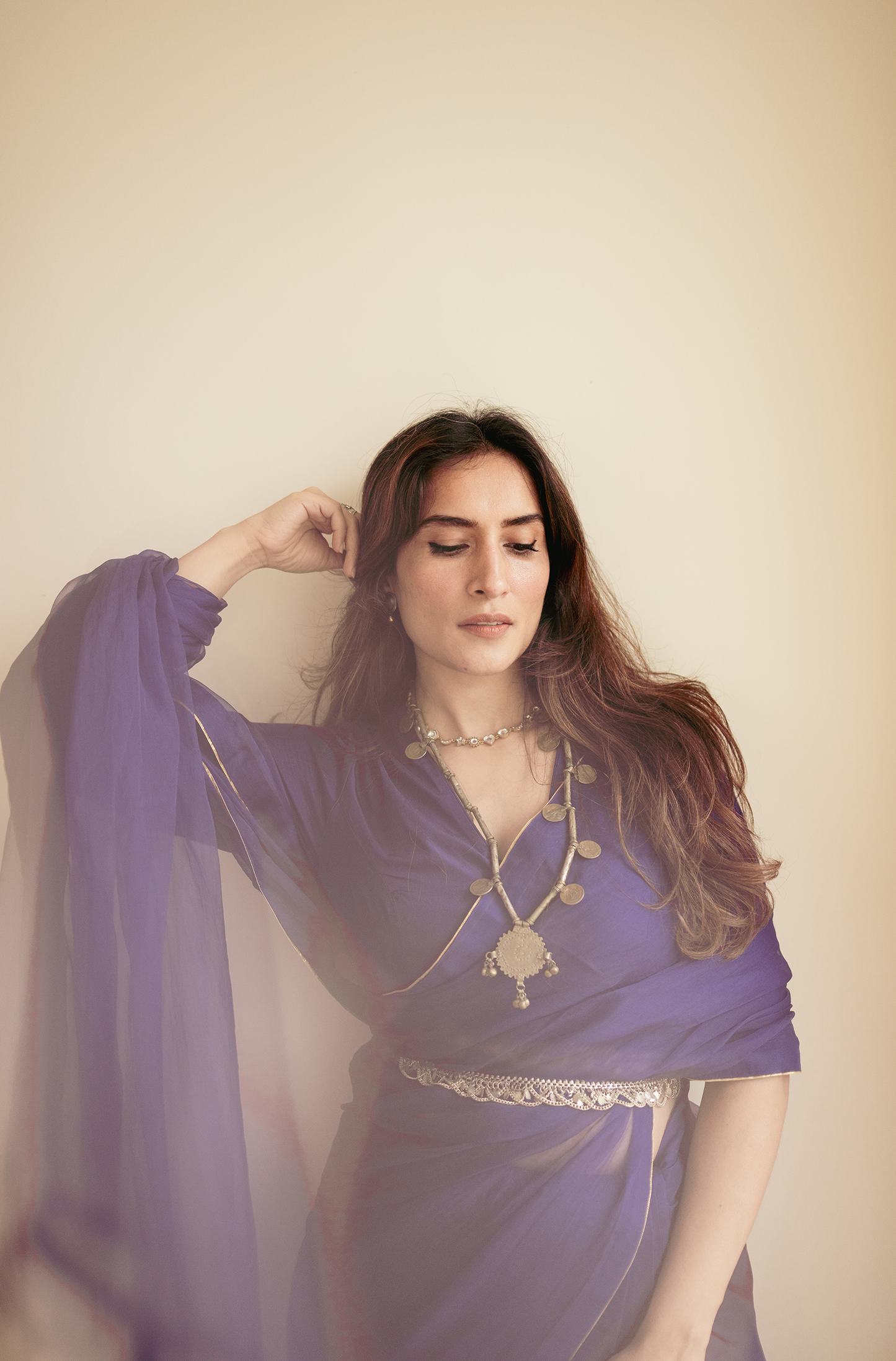 NAILA SAREE (AMETHYST DUSK) URMI DAGA