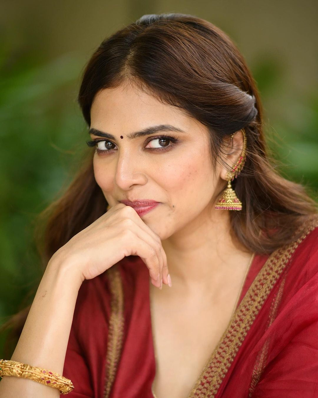 Zareen Saree (RED - MALVIKA)