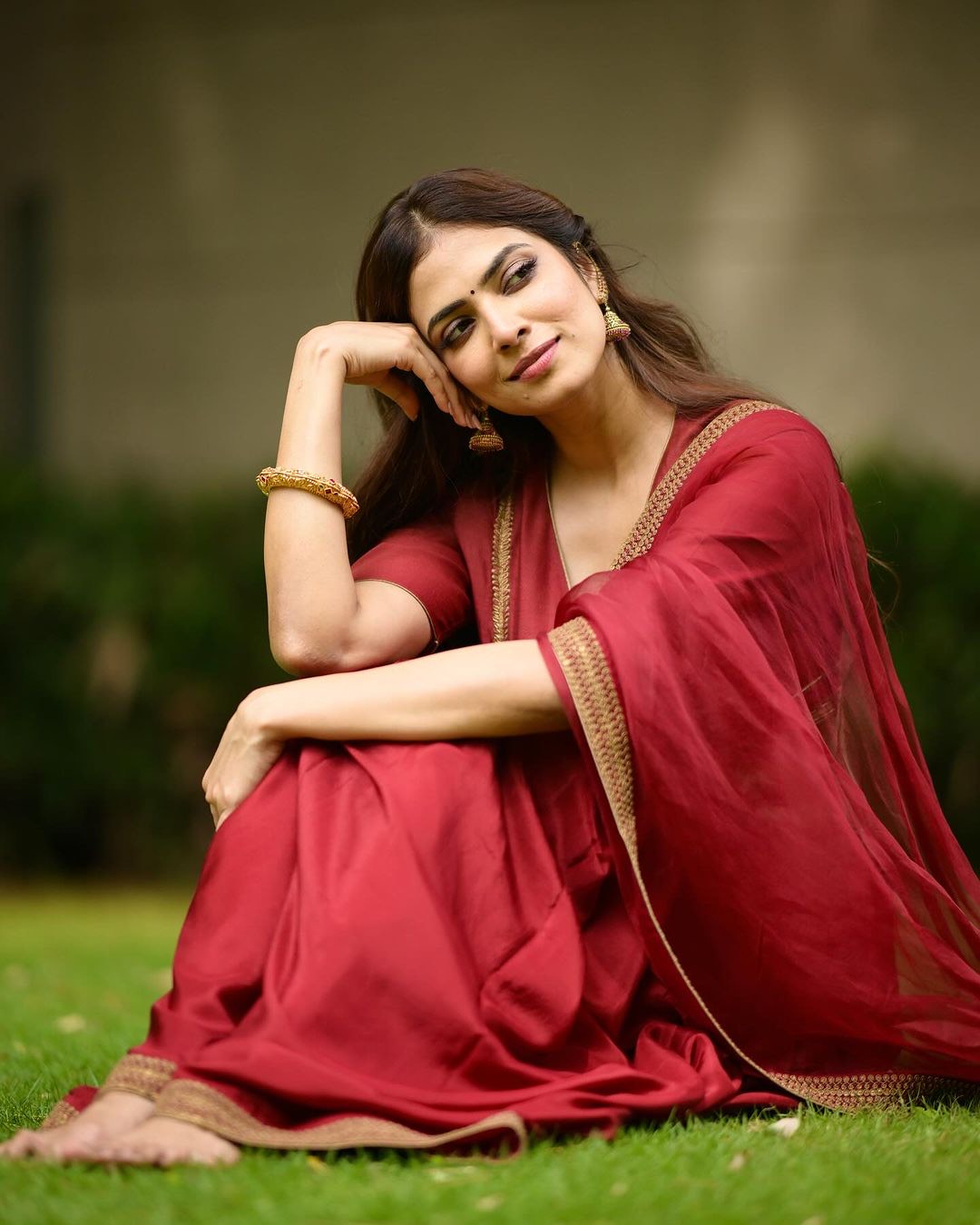 Zareen Saree (RED - MALVIKA)