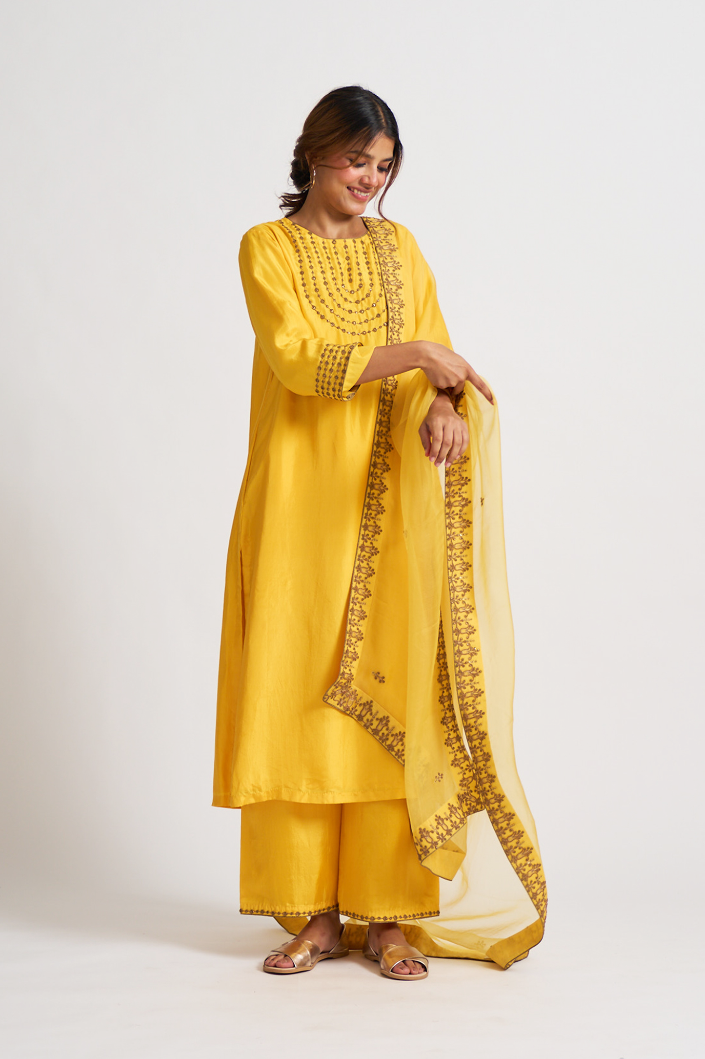 Adira Kurta Set (Bumblebee)