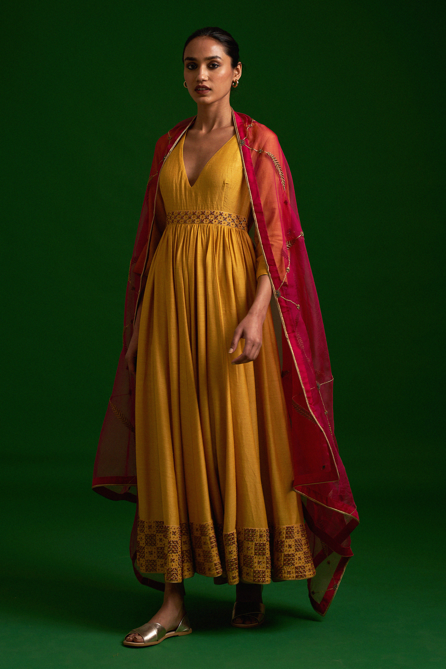 Shaheen Anarkali Set
