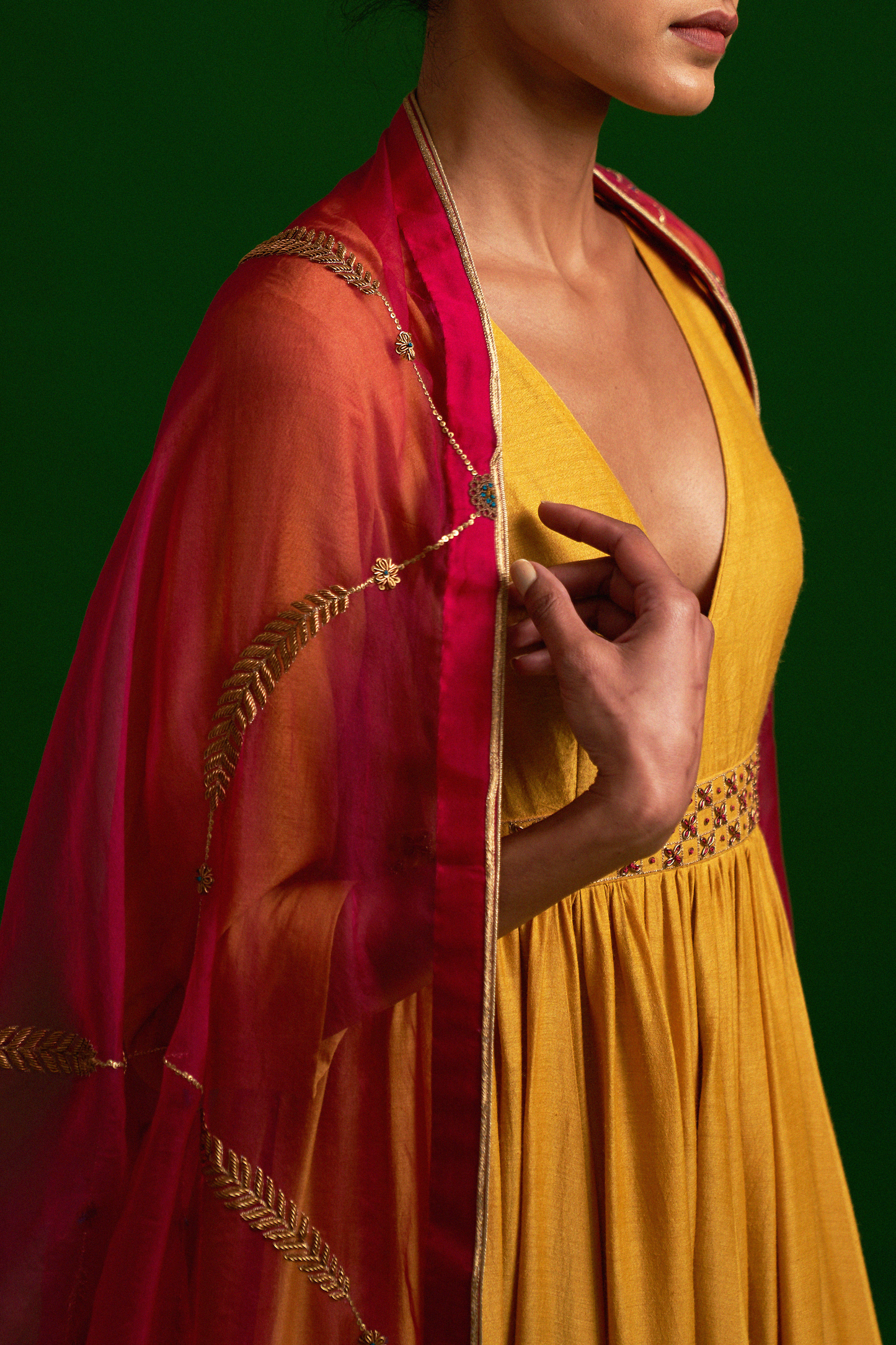 Shaheen Anarkali Set