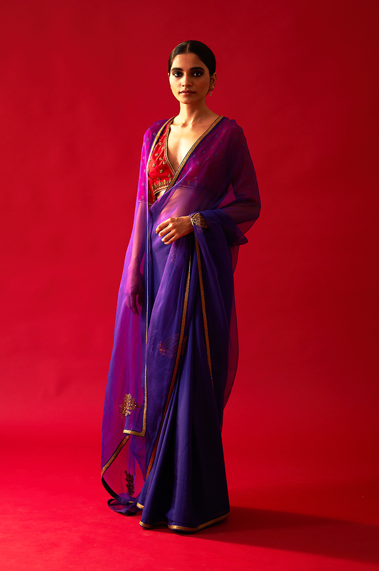 Jameelah Saree (Purple)
