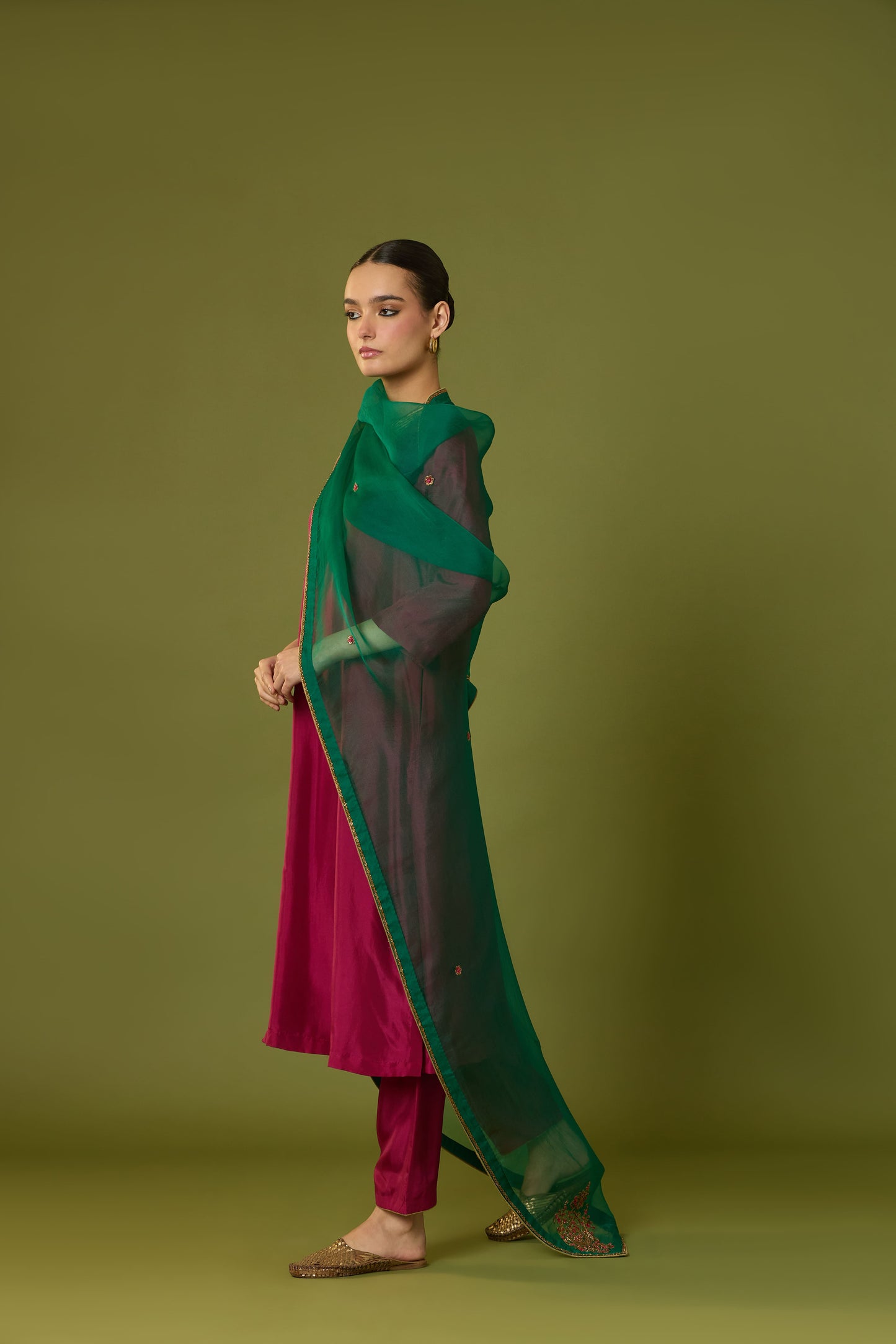 Heer Kurta Pant with Indira Dupatta