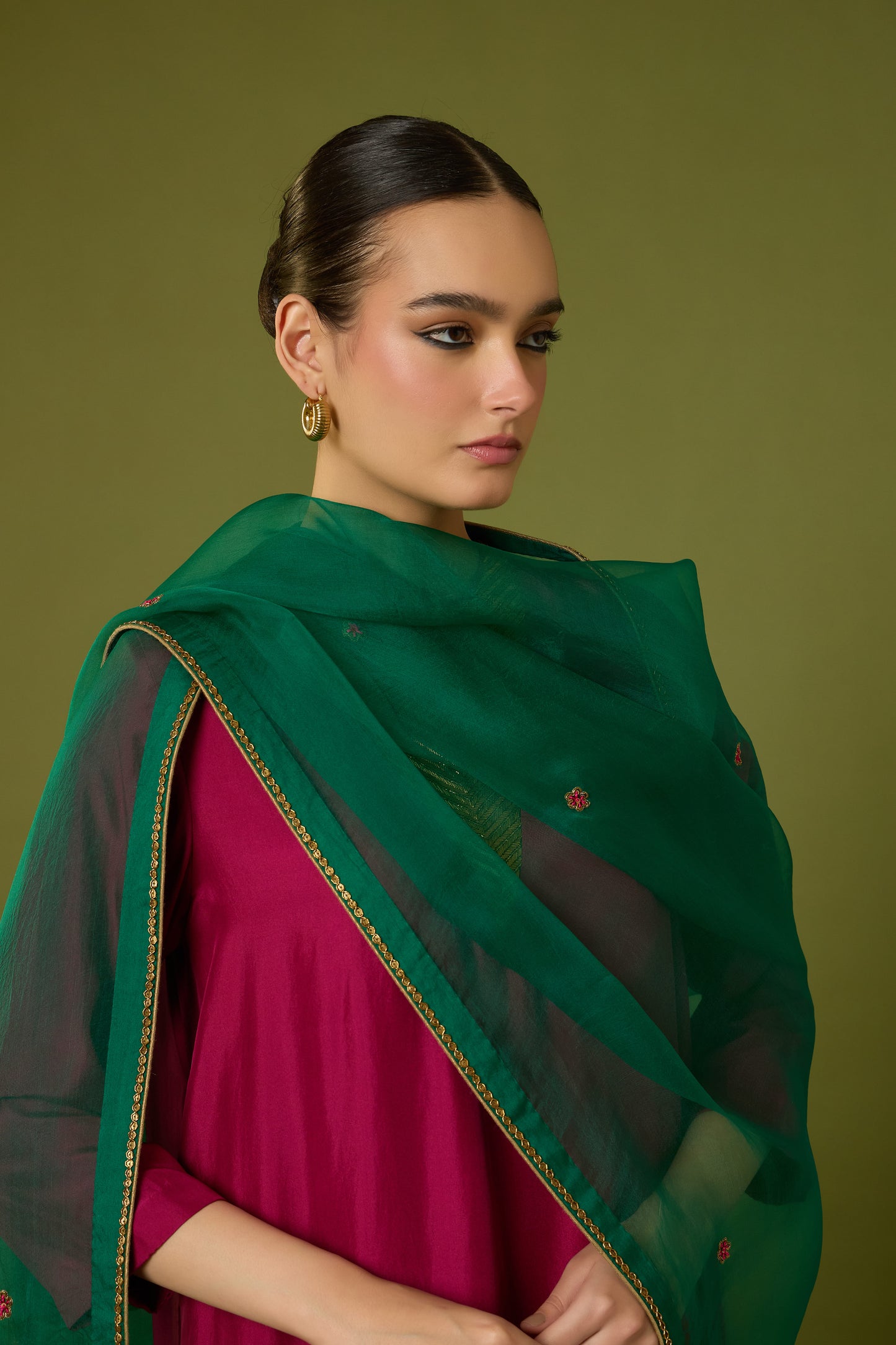 Heer Kurta Pant with Indira Dupatta