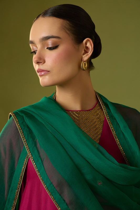 Heer Kurta Pant with Indira Dupatta