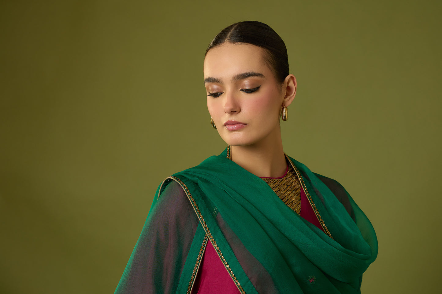 Heer Kurta Pant with Indira Dupatta