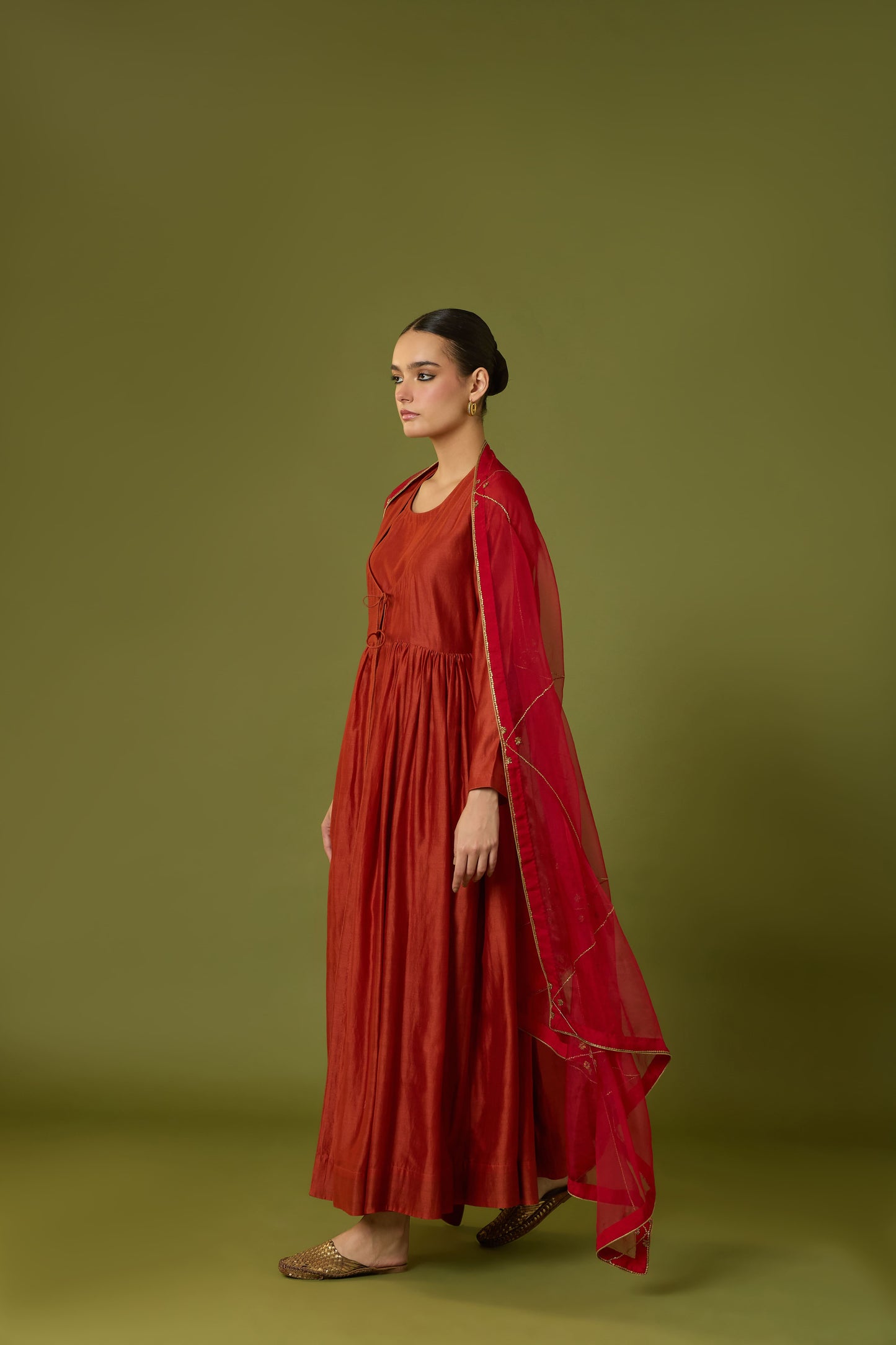 Laalima Anarkali & Muneer Dupatta