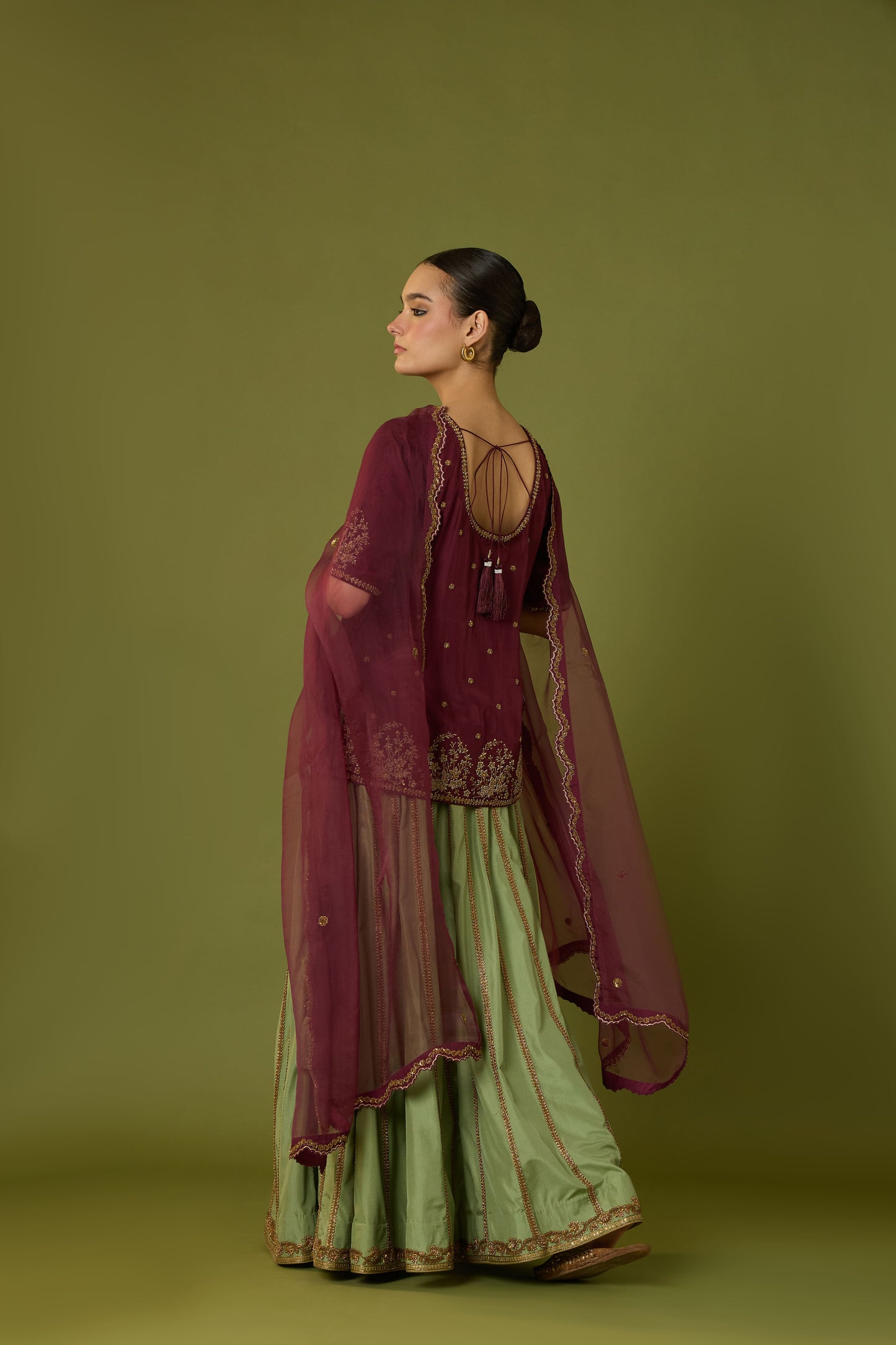 Bela Rang Lehenga Kurta Set & Ziba Dupatta