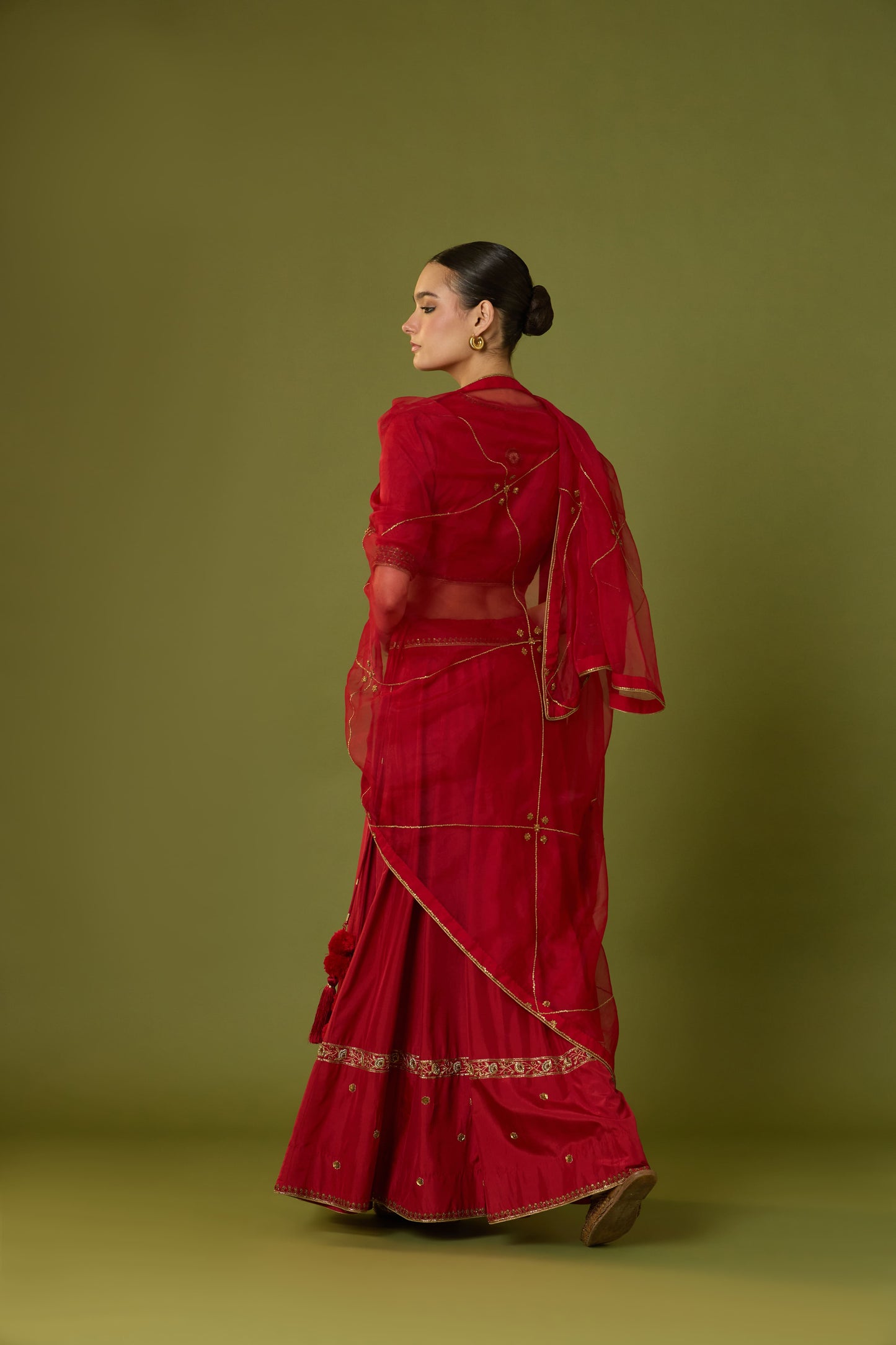 Shabnam Lehenga & Muneer Dupatta