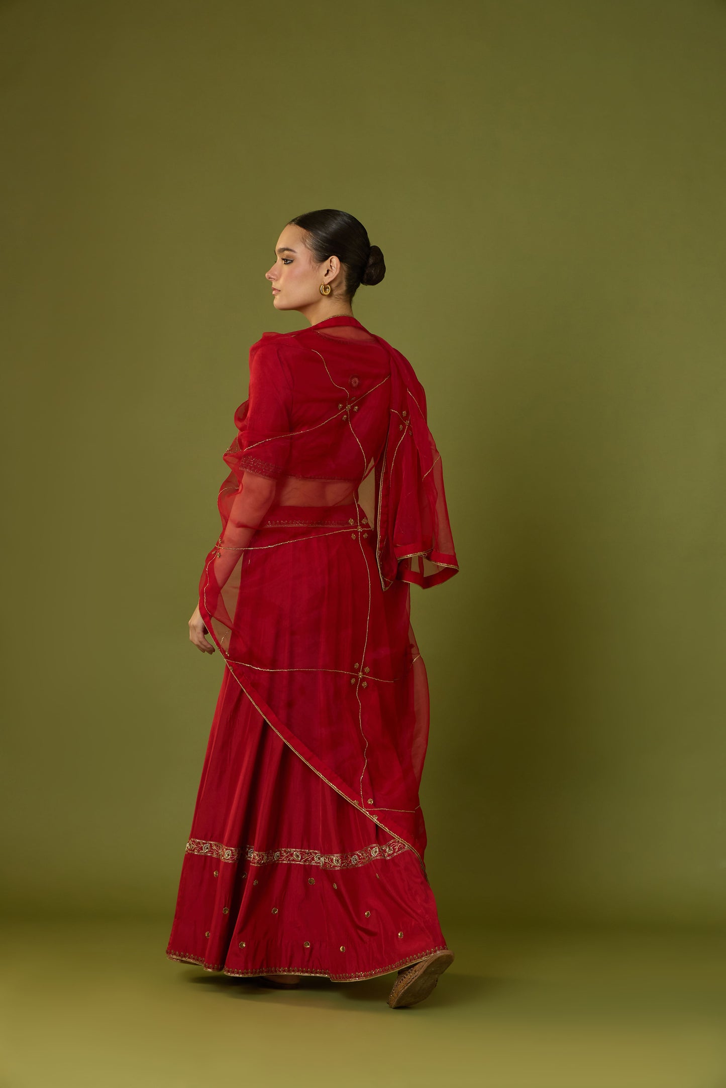 Shabnam Lehenga & Muneer Dupatta