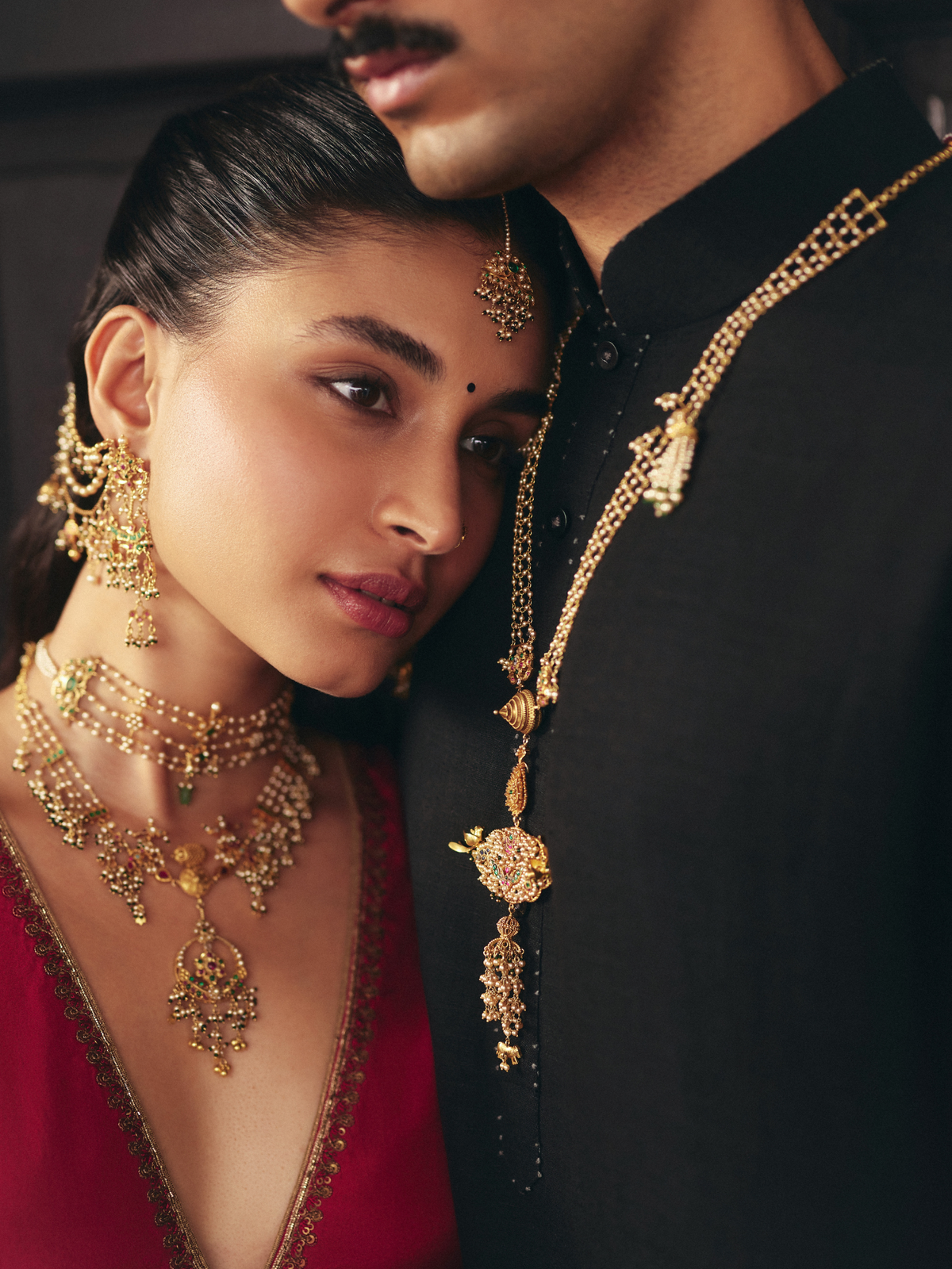 Shabnam Lehenga & Blouse with Zaira Dupatta