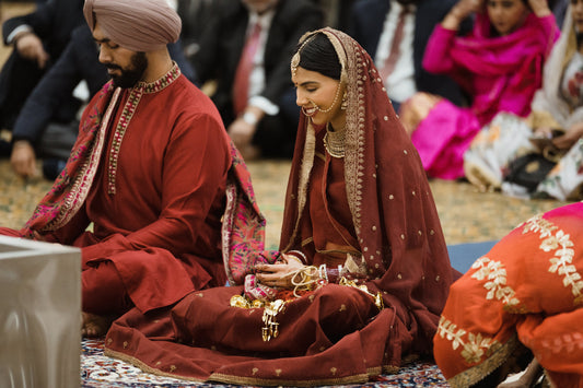 Serena Lehnga Set (Maroon Red) FOR BRIDE