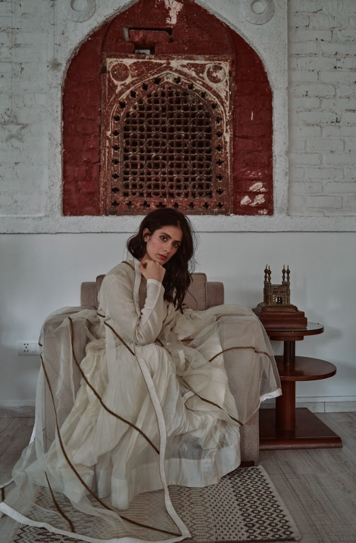 Amaya Anarkali Set (IVORY)