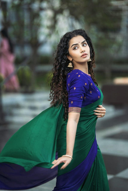 Nyssa Blouse - Purple (Anupama Parameshwaran)