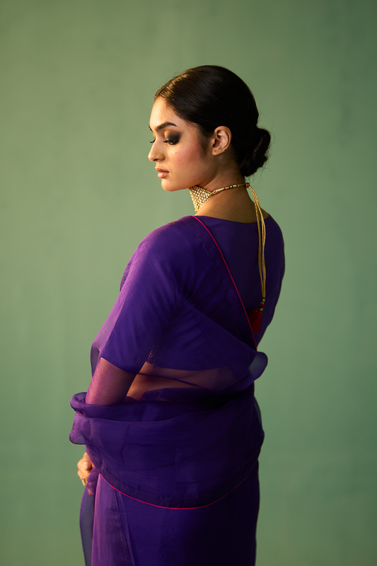 MAYRA SAREE - PURPLE