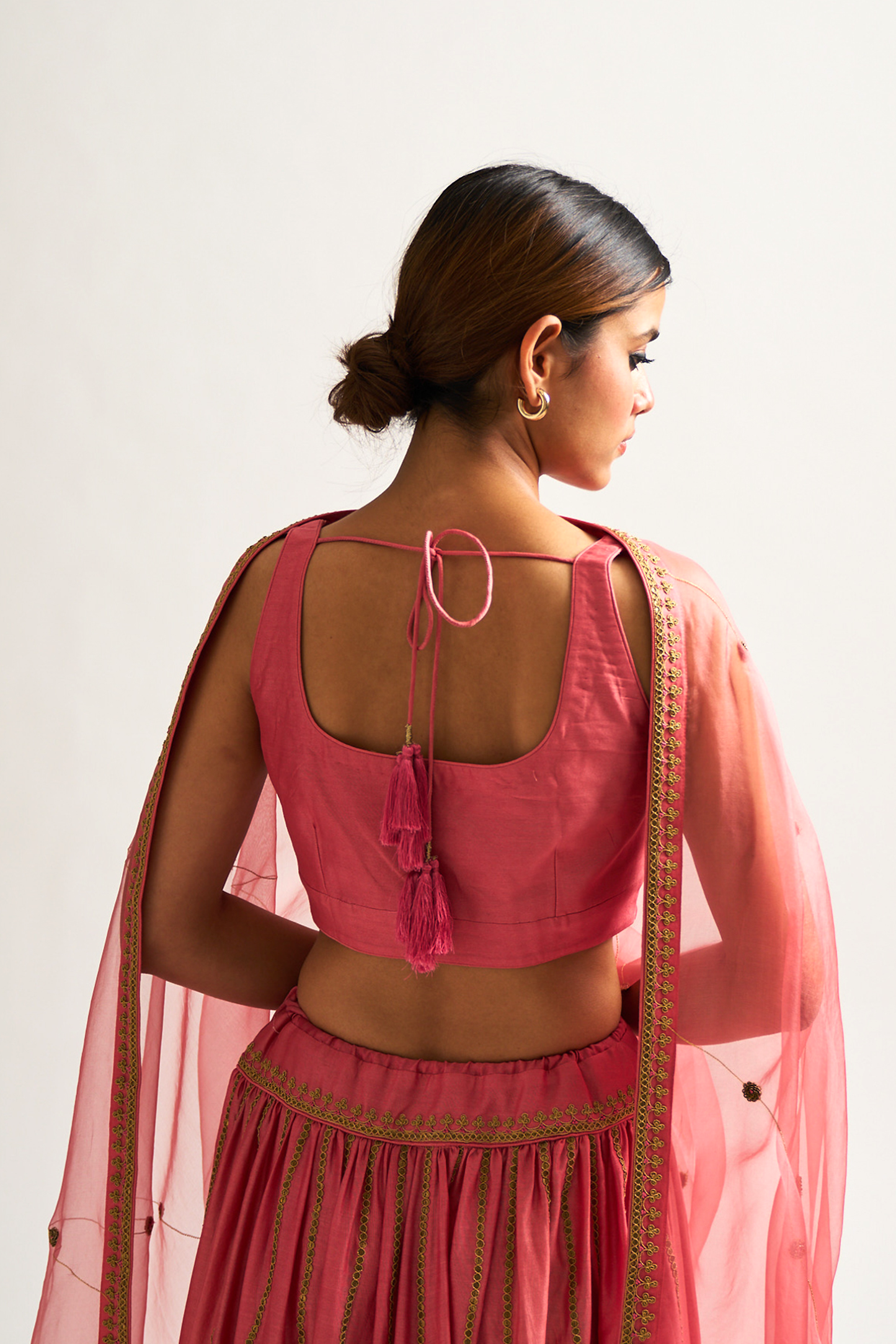 REHMAT BLOUSE (PEACH)