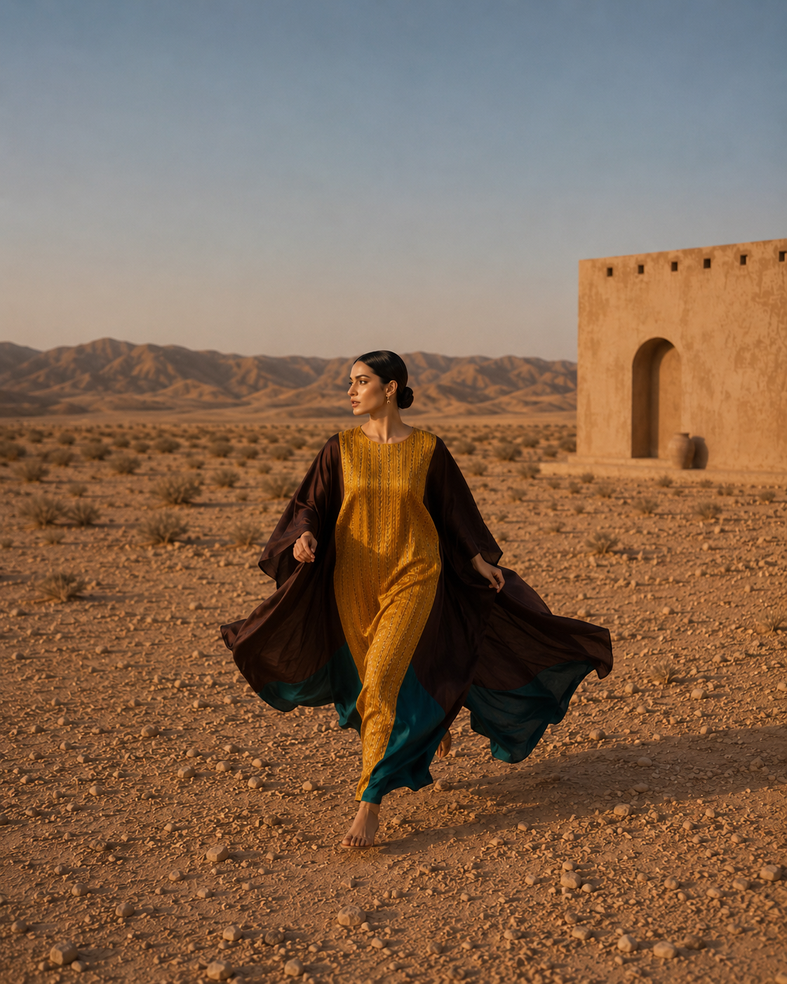 ZARAFSHAN - KAFTAN DRESS